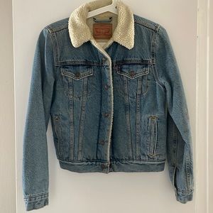 Levi’s Sherpa Trucker Denim Jacket
